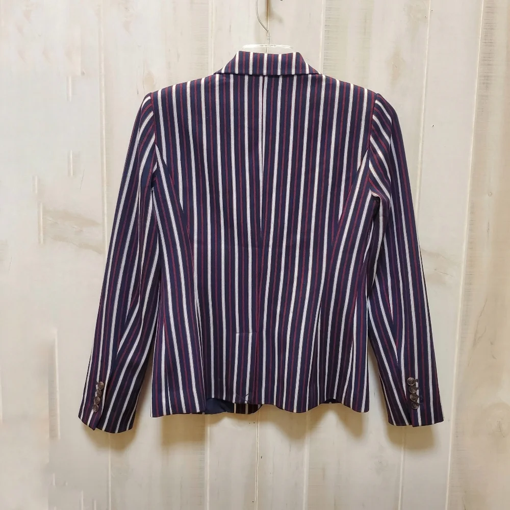 NWT Cartonnier Striped Blazer with Pockets! NEW size S - Picture 9 of 16